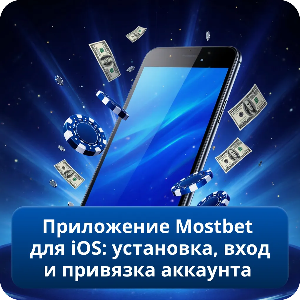 Приложение Mostbet для iOS: установка, вход и привязка аккаунта